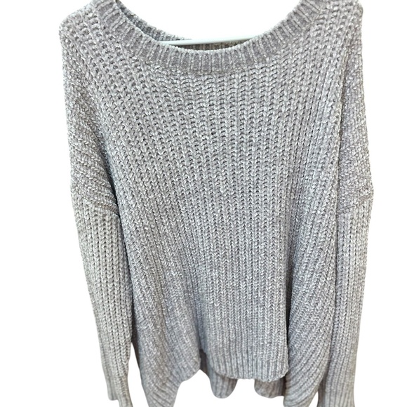 Plus size Oversized Waffle Knit Sweater - Picture 2 of 4